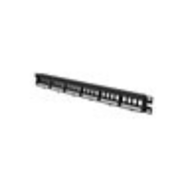 NetKey® Patch Panel, Front Access, Flat, Black, Labels