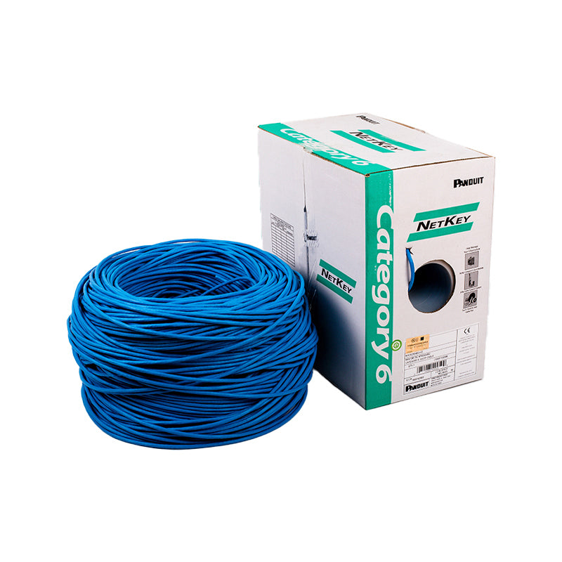 NK6™ Copper Cable, Cat 6, 24 AWG, UTP, Blue